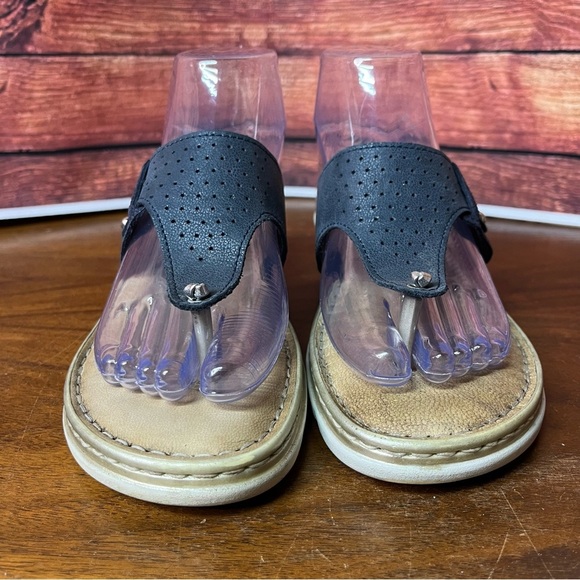 Fly Flot Navy & Metallic Summer Sandals - Picture 2 of 13